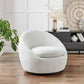 Adelmo Modern Fabric Swivel Accent Chair (4 Color Options)