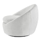 Adelmo Modern Fabric Swivel Accent Chair (4 Color Options)