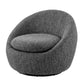 Adelmo Modern Fabric Swivel Accent Chair (4 Color Options)