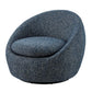 Adelmo Modern Fabric Swivel Accent Chair (4 Color Options)