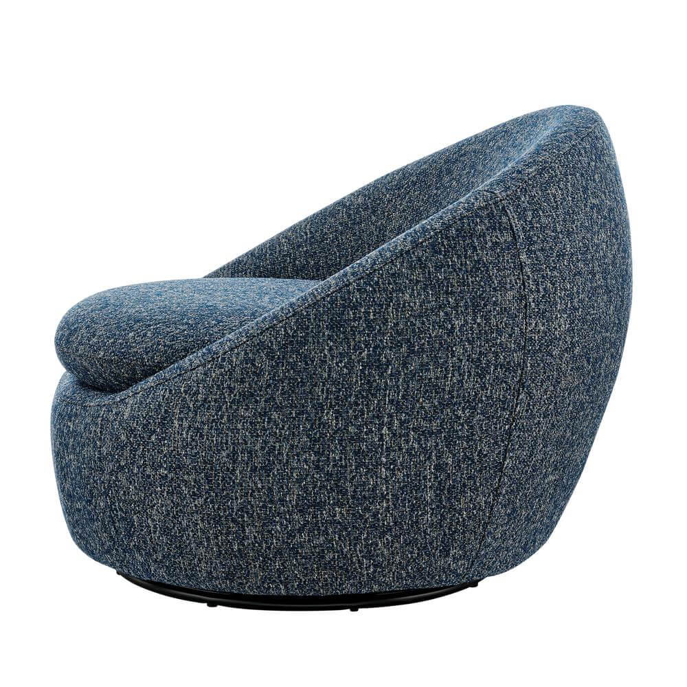 Adelmo Modern Fabric Swivel Accent Chair (4 Color Options)