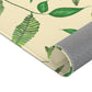 Rectangular Designer Area Rug (Leaves) - Revel Sofa 