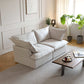 Modular Cloud Comfort Sectional Sofa in Beige or White - Sections Sold Individually - Revel Sofa 