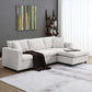 Modern Sectional Chaise Sofa w/ Chaise Ottoman 100" (4 Colors)