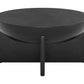 Tume Solid Wood Coffee Table in Black - Revel Sofa 