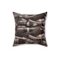 Spun Polyester Designer Square Pillow - Snakes - Revel Sofa 