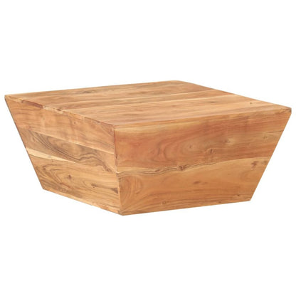 V Shape Solid Acacia Wood Coffee Table 26" (2 Colors)