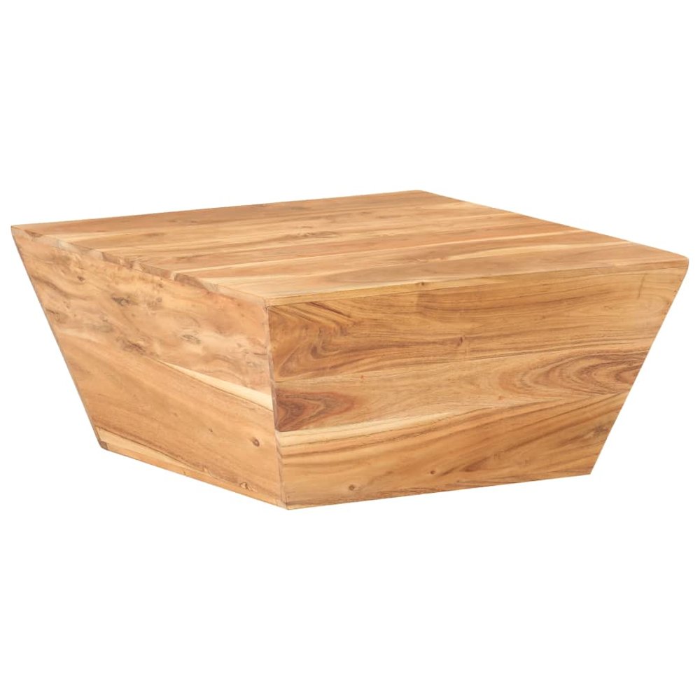 V Shape Solid Acacia Wood Coffee Table 26" (2 Colors)