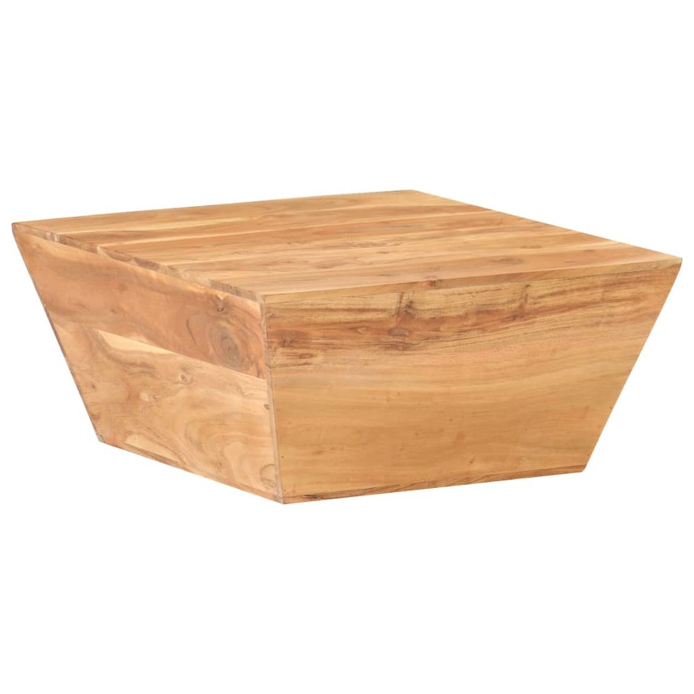 V Shape Solid Acacia Wood Coffee Table 26" (2 Colors)