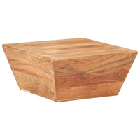 V Shape Solid Acacia Wood Coffee Table 26