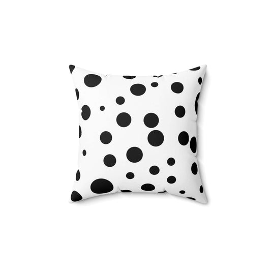 Spun Polyester Designer Square Pillow (Spots) - Revel Sofa 