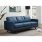 Chester MCM Faux Leather Sofa 83" (5 Colors)