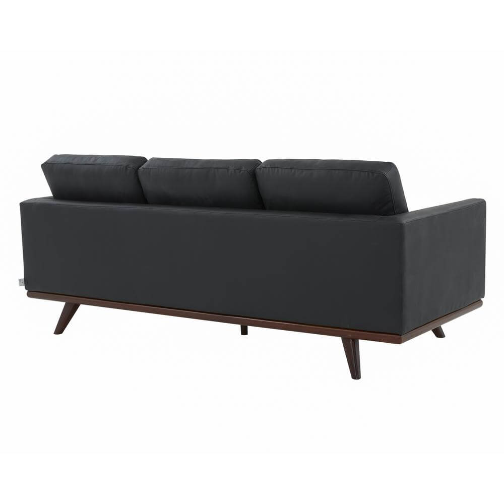 Chester MCM Faux Leather Sofa 83" (5 Colors)