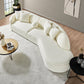 Elijah Japandi Style Curvy Sectional Sofa