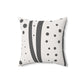 Spun Polyester Designer Square Accent Pillow - Revel Sofa 