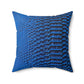 Spun Polyester Square Designer Accent Pillow (Snake Skin) - Revel Sofa 