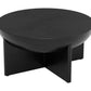 Tume Solid Wood Coffee Table in Black - Revel Sofa 