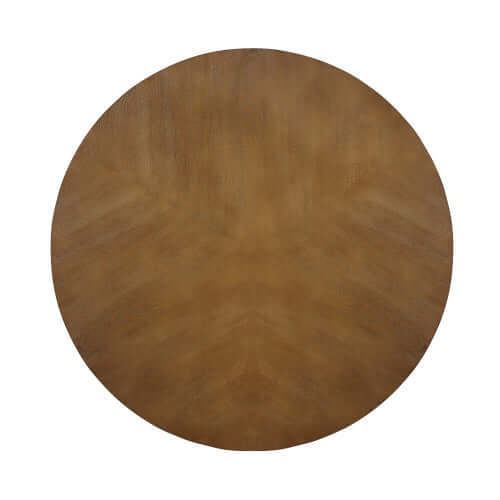 MCM Wood MDF Round Coffee Accent Table 32"