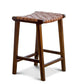 James MCM Stool Strapped Genuine Leather Seat