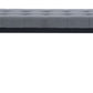 Tanner MCM Styled Tufted Bench, Gray & Black 49" - Revel Sofa 