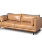 MCM Genuine Leather Sofa 84"