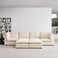 Modern Modular Cloud L Shape or Dual Chaise Sectional Sofa