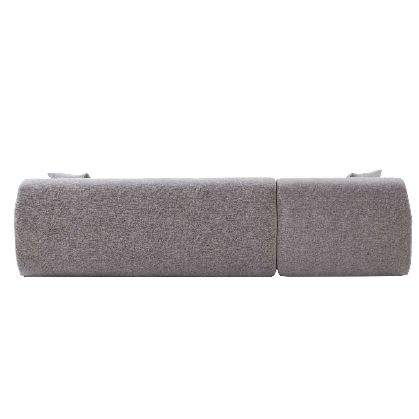 Modern Full Foam L-Shape Modular Chaise Sectional Sofa 109" - Revel Sofa 