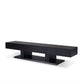 Follian Contemporary Wood TV Stand in Black (70")