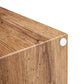 Square Cube MDF Wood Accent Table 15.75"