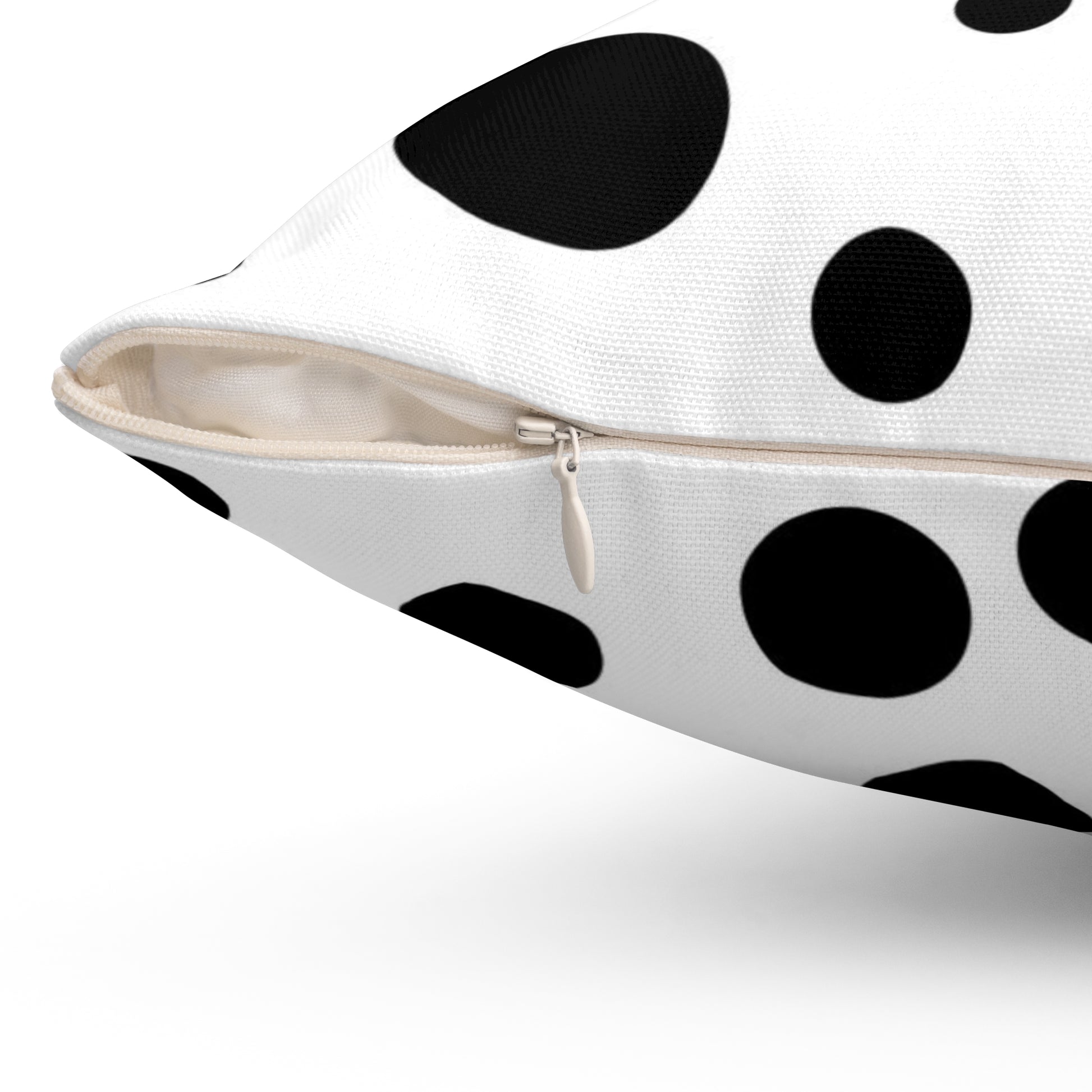 Spun Polyester Designer Square Pillow (Spots) - Revel Sofa 