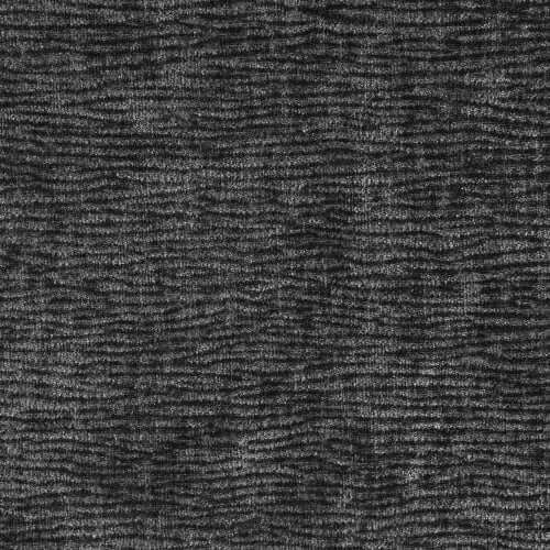 Close-up view of dark gray chenille fabric texture for Modular U Shape Dual Chaise Sectional Sofa