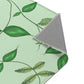Rectangular Area Designer Rug (Leaves) - Revel Sofa 