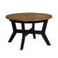 MCM Wood MDF Round Coffee Accent Table 32"