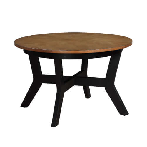 Wood Round Coffee Accent Table (32")