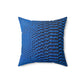 Spun Polyester Square Designer Accent Pillow (Snake Skin) - Revel Sofa 