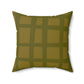 Spun Polyester Designer Square Accent Pillow - Revel Sofa 