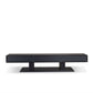 Follian Contemporary Wood TV Stand in Black (70")