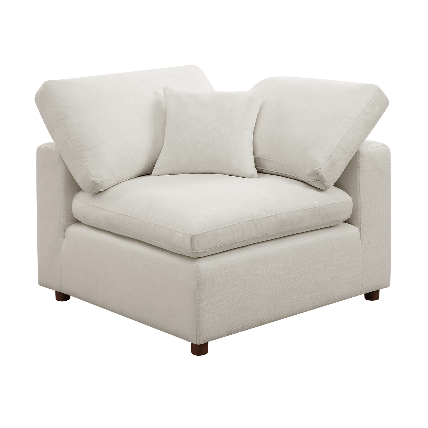 Modern Modular Sectional Cloud Sofa, Fully Customizable - Available in White or Blue - Revel Sofa 