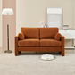 Small Contemporary Loveseat Sofa 58" (4 Colors)