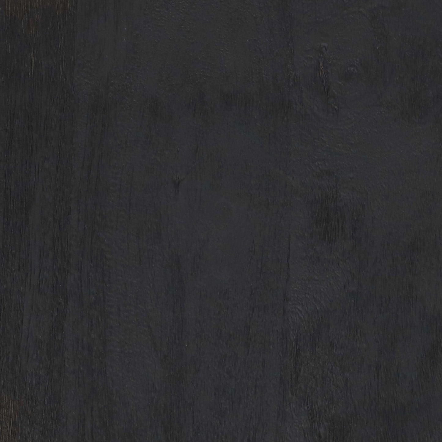 Wisdom Solid Wood Round Side Table, Black 13" - Revel Sofa 