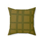 Spun Polyester Designer Square Accent Pillow - Revel Sofa 