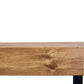 Modern Wood MDF Block Metal Base Bench 59"