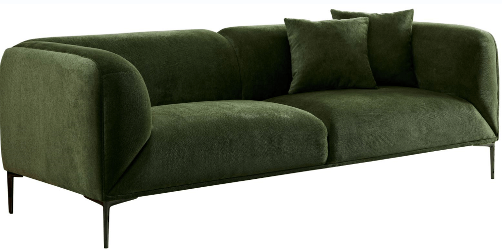 MCM Styled Boucle Upholstered Sofa 89” (Variety of Colors) - Revel Sofa 