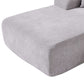 Modern Full Foam L-Shape Modular Chaise Sectional Sofa 109" - Revel Sofa 