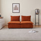 Modern Cloud Armless Modular Sectional Sofa (4 Colors - Various Sizes)