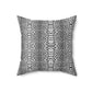 Spun Polyester Square Designer Accent Pillow - Revel Sofa 