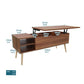 MCM Styled Rising Lid Coffee Table & Storage 43" - Revel Sofa 