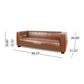 Mirod Tuxedo 3 Seat Sofa 80"