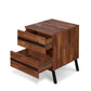 Karine Bedroom Nightstand in Walnut