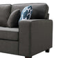 Sonoma Modular Linen Corner Sectional Sofa and Ottoman 98" - Revel Sofa 